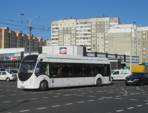 Автобус Витовт - гибрид.  Фотографии. Картинка