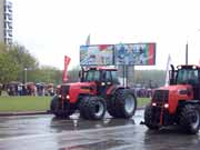 Скачать обои Трактор Беларус МТЗ Супер - Гигант