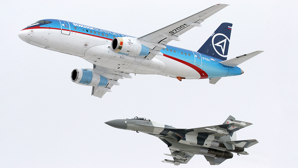  -35   Sukhoi Superjet 100 